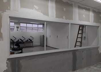 Divisória de gesso drywall da HF Divisórias